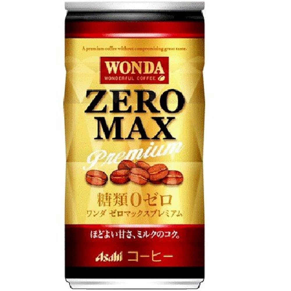 Amazon.co.jp: アサヒ ワンダ ゼロマックスプレミアム 185g×30本